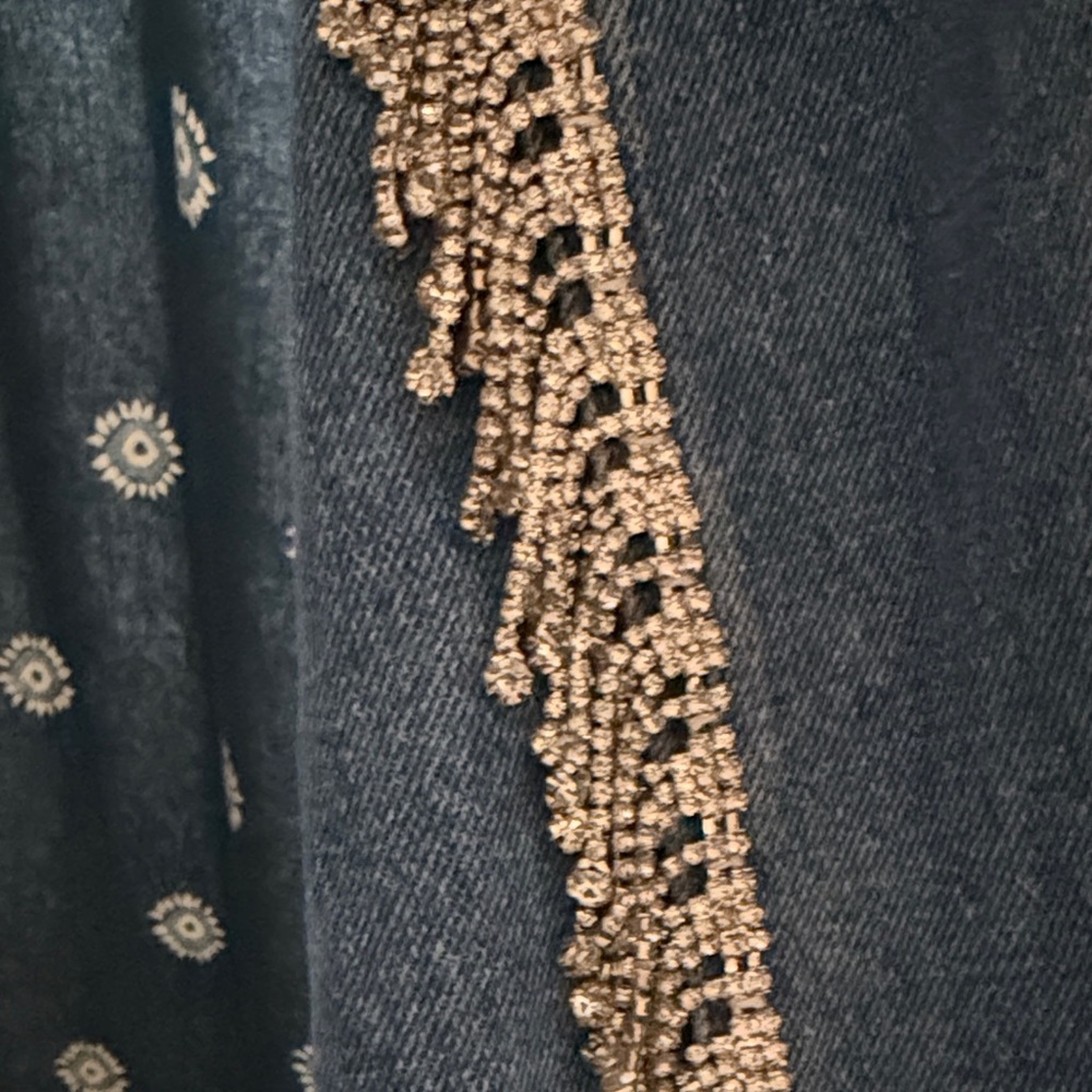 Superdown Raya Rhinestone Fringe Jacket - Picture 6 of 6